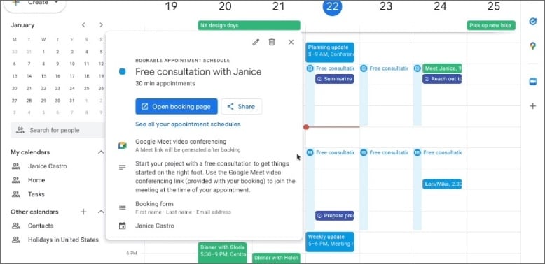 New Google Calendar: sharing calendar with external users is easy ...