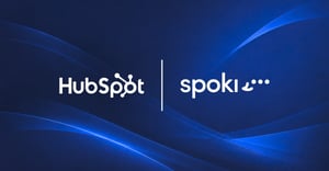 hubspot-and-spoki-logos-on-blue-background