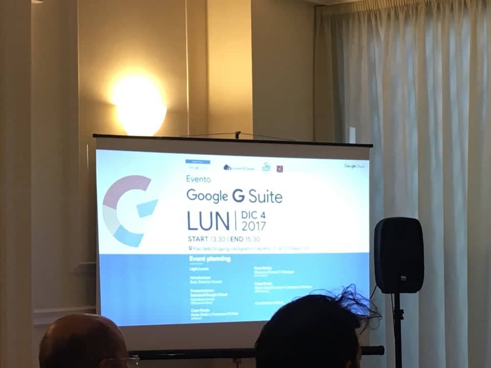 power2Cloud talks about G Suite at Shipping Hub Naples