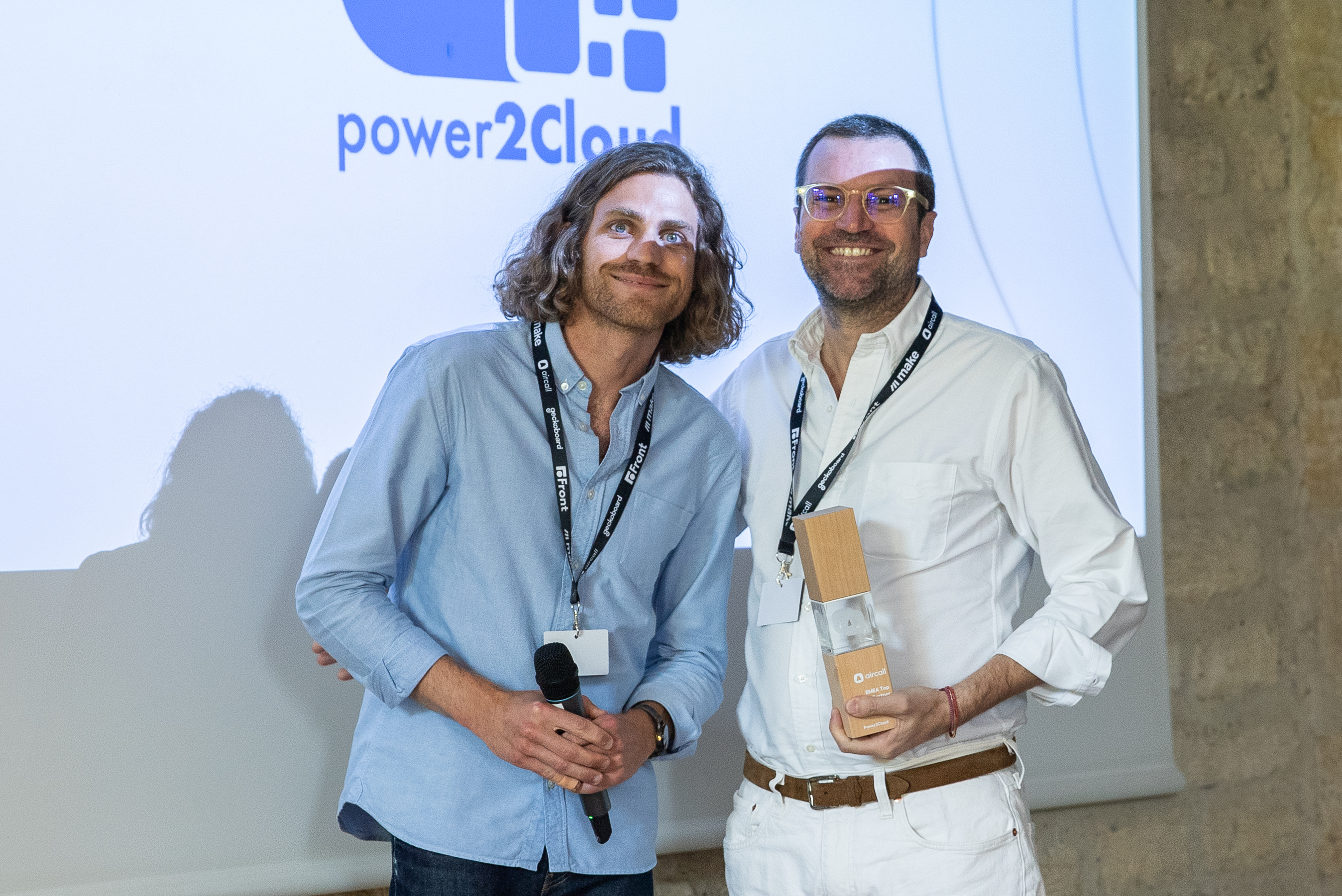 power2Cloud EMEA Top ICP Expert al primo Aircall Partner Summit