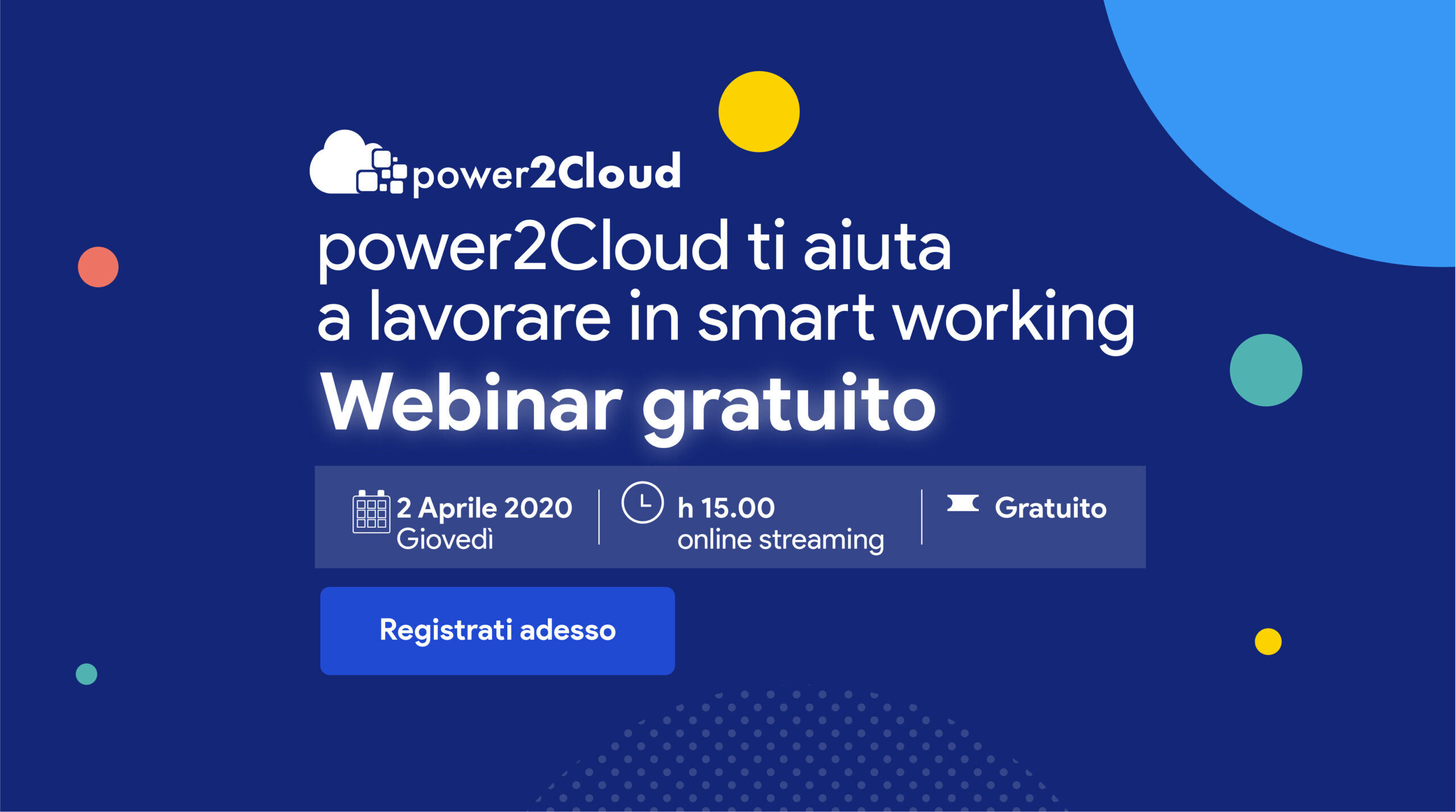 Smart Working con G Suite - power2Cloud
